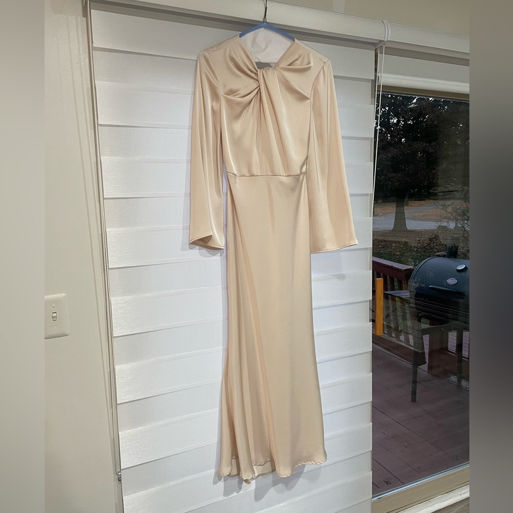 Zara satin dress